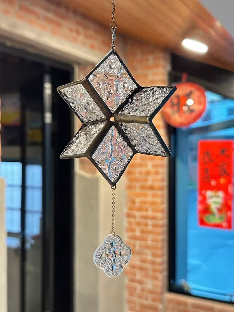 海棠花窗花風鈴