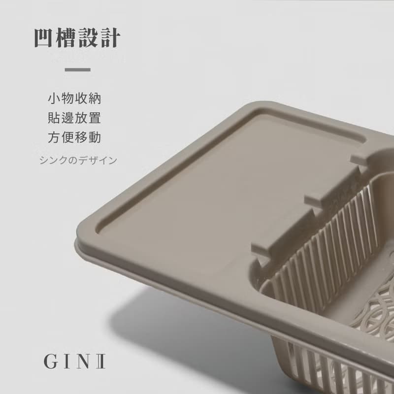 多件優惠-多功能流理臺餐具濾水籃  廚房 碗筷餐盤瀝乾架 台灣製