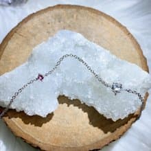 天然寶石 天然剛玉 剛玉有藍寶石之稱 寶石手鍊 925純銀