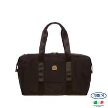 【BRIC' S】X-Bag 2合1摺疊旅行袋(中)- 咖啡