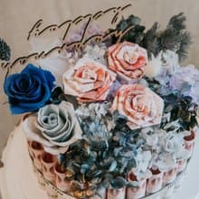 鈔票蛋糕/有錢花蛋糕/錢花蛋糕/生日禮物/生日花束/生日蛋糕/永生