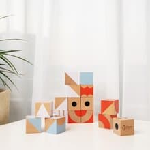 【德國ClassicWorld】幾何拼圖塊(16pcs)【寶寶啟蒙玩具 幼兒拼圖