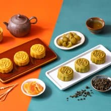 【和生御品中秋】雙茶桃山月餅禮盒6入