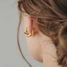 Braided Ear Cuff (Gold/Silver)