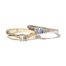 simple swarovski ring