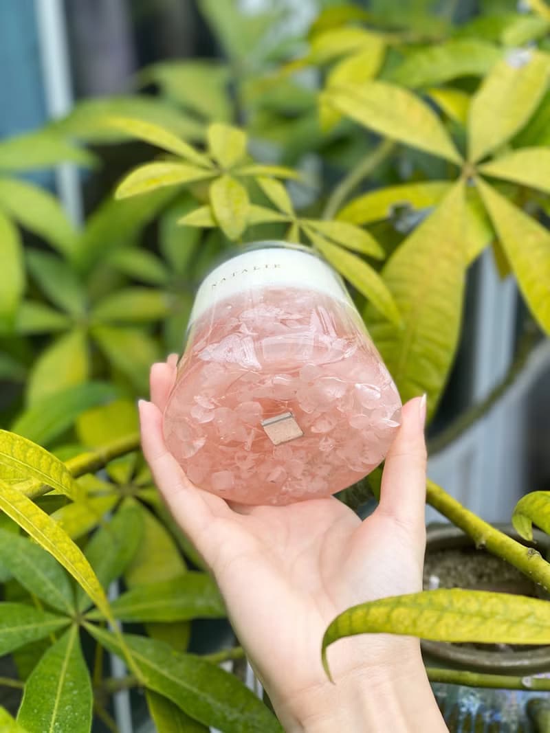 乾燥花果凍蠟燭杯 | 手工香氛蠟燭