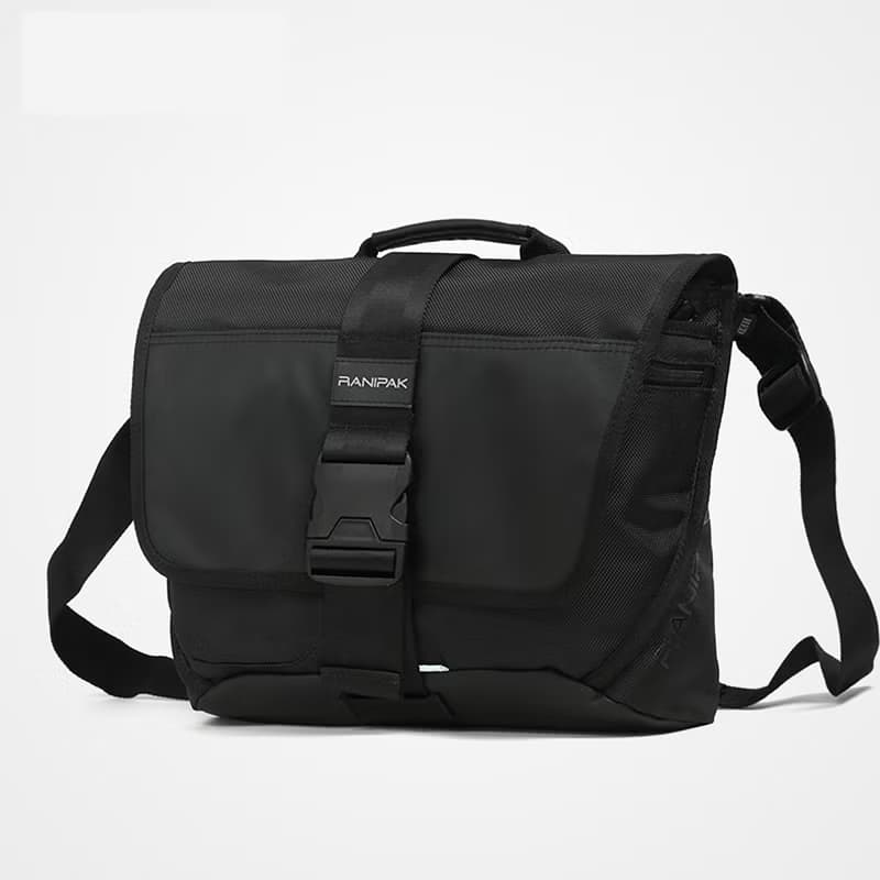 【免運】YUMC 尼龍商務男公事包橫款休閒男士斜挎包