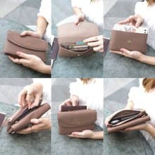 Millie (Woodrose) : Long wallet, Cow leather, Clutch, Crossbody bag, Brown tone