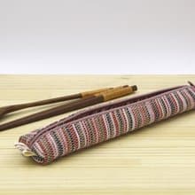 【紙布家】紙線編織 小餐具袋 波紋紅