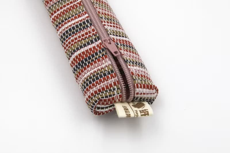 【紙布家】紙線編織 小餐具袋 波紋紅