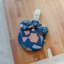 【5日內出貨】扭結圓型平安符袋 彌月禮物 蝴蝶結 平安符