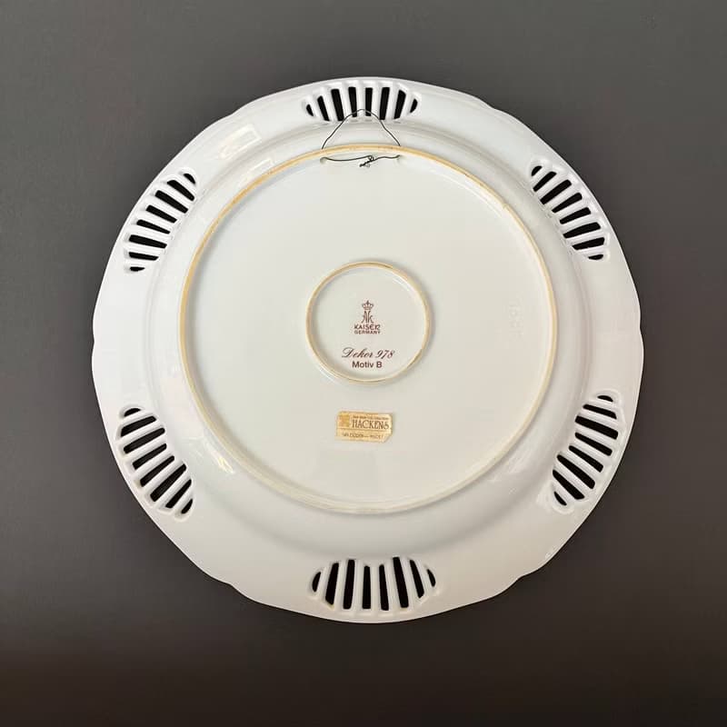 來自德國著名 Kaiser 製造商的大型裝飾盤