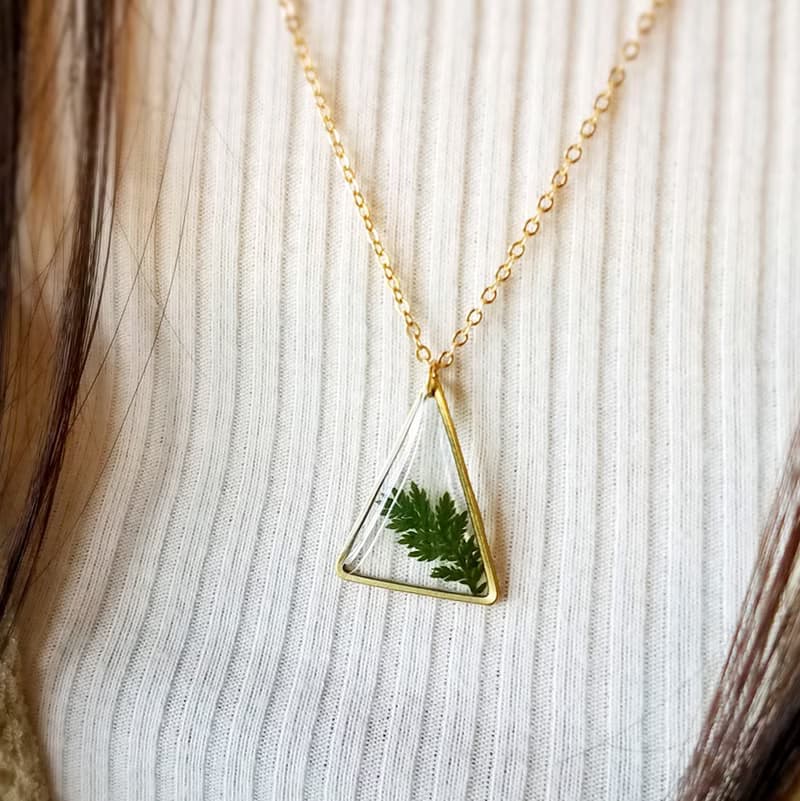 森林系頸鍊 | 植物 押花 | 聖誕禮物 生日禮物 心思禮物 寄語