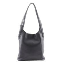 【日本直送】ロエベ LOEWE ショルダーバッグ カーフ 黒 レディース【中古】
