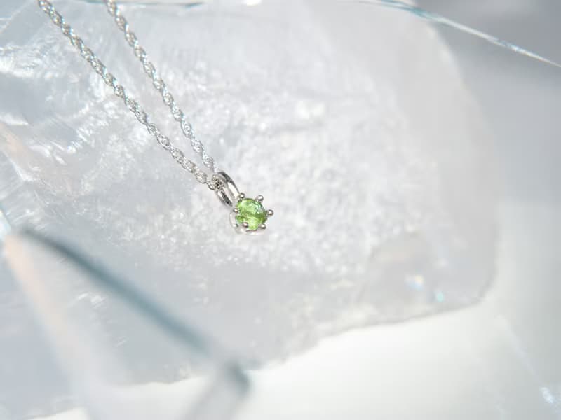 星閃系列 七夕 情人節 禮物 單鑽爪鑲 項鍊 鎖骨鍊 幸運生日石