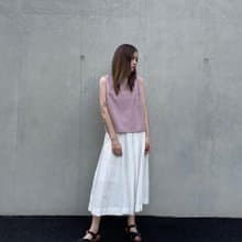 粉色小背心 Ash pink tank