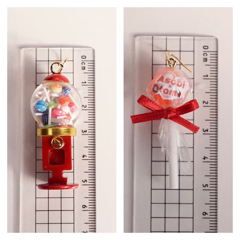 カラフルキャンディのピアス/イヤリング