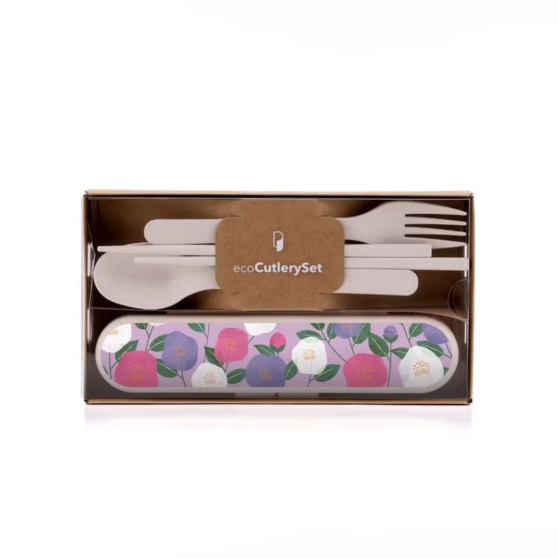 環保餐具套裝 山茶花 Camellia