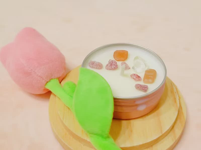 星座蠟燭 水象星座 巨蟹 天蠍 雙魚 水晶 精油 魔法蠟燭 能量香氛