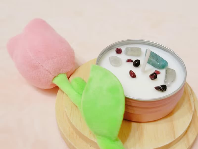 星座蠟燭 水象星座 巨蟹 天蠍 雙魚 水晶 精油 魔法蠟燭 能量香氛