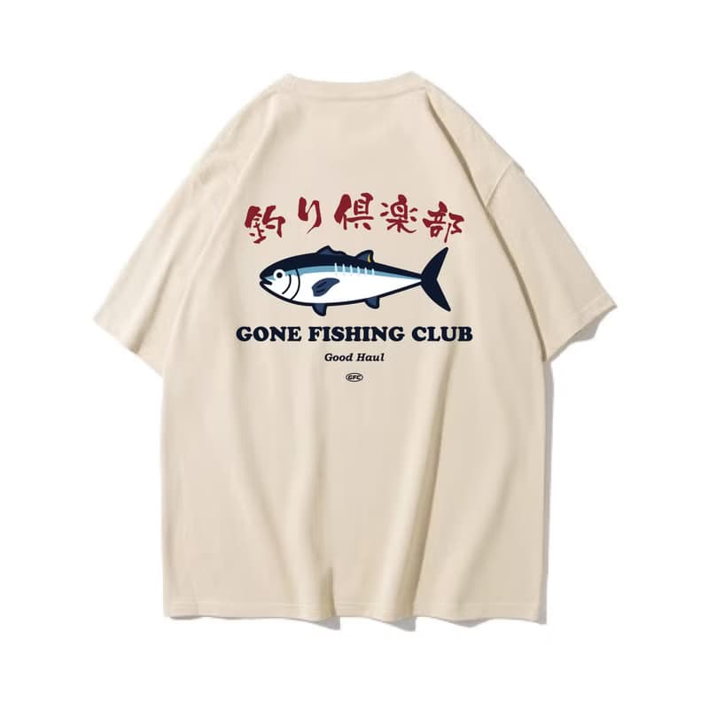TUNA 鮪魚 中性短袖T恤 7色男女同款 釣魚俱樂部