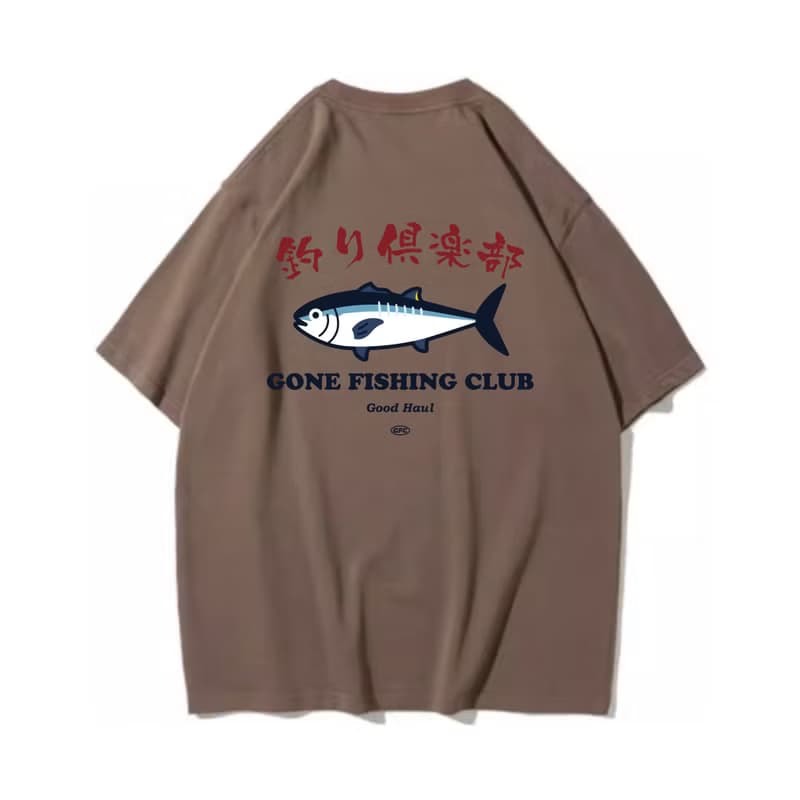 TUNA 鮪魚 中性短袖T恤 7色男女同款 釣魚俱樂部