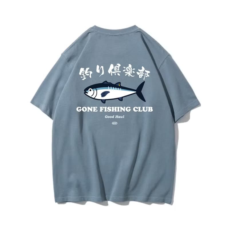 TUNA 鮪魚 中性短袖T恤 7色男女同款 釣魚俱樂部