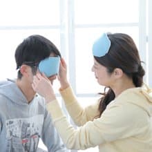 日本眼罩 Denim light blue  |有附收納袋|免費禮品包裝