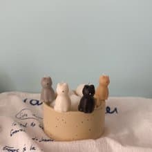 貓蛋糕蠟燭
