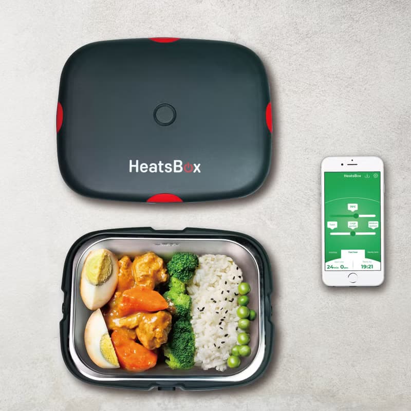 Style+智能加熱便當盒(分離式)嘖嘖募資破百萬_HeatsBox