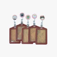 手作好禮 伸縮扣環 卡套 悠遊卡證件套卡夾 票卡夾 伸縮拉環