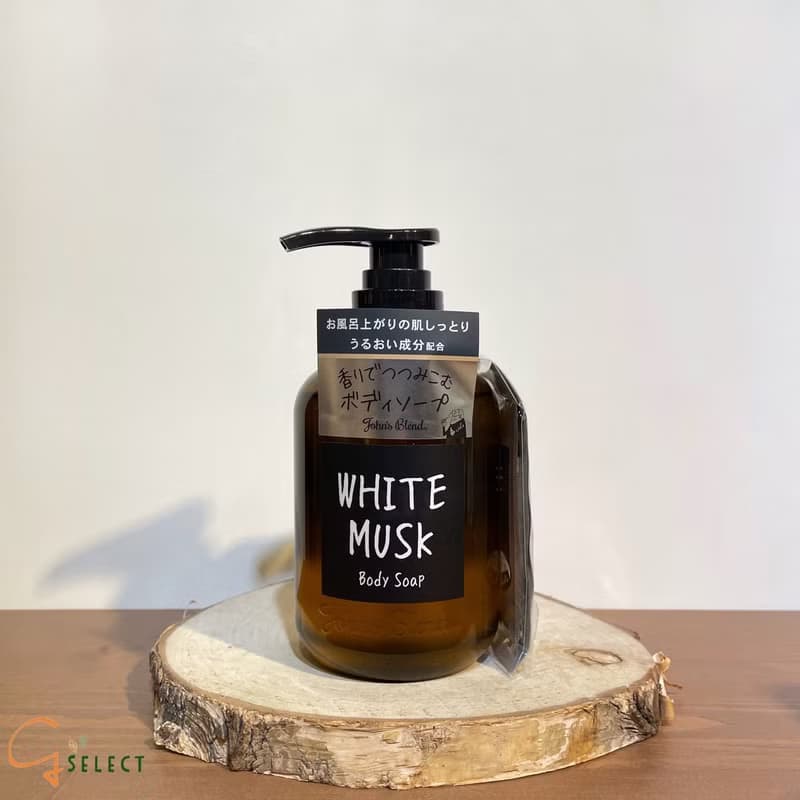 【John's Blend】日本製 沐浴乳460ml 白麝香 居家用品 身體清潔