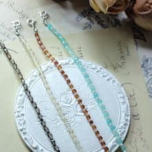 Six Cats 色彩石硄迷你水晶手鍊 禮物