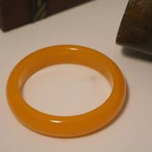 琥珀蜜蠟手環穿越時光的溫柔匠人手作之禮