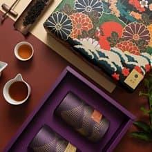 【可挑選禮盒封面】一合禮系列-花烏龍禮盒(日式菊/梅)