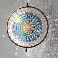 虹　レインボー曼荼羅サンキャッチャー