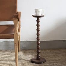 法式復古 實木多功能小邊幾 杯幾 花架 落地燭台 中古家具復刻