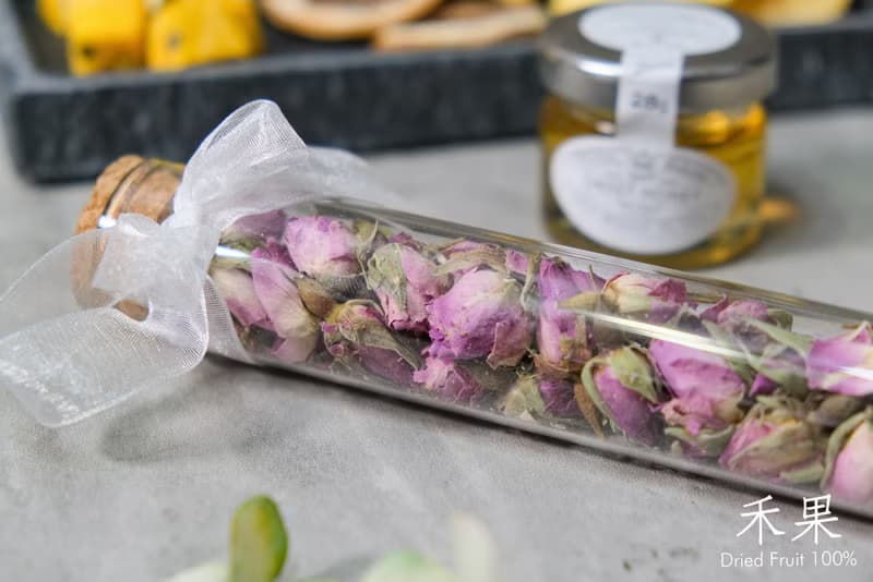 【禾果】田園風蜂蜜花茶果乾禮盒-玫瑰花