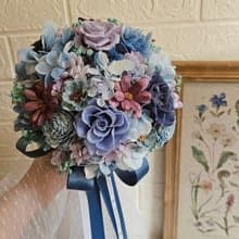 每個角度都美 新娘婚禮捧花 永生花 結婚 登記捧花 分束捧花 花束