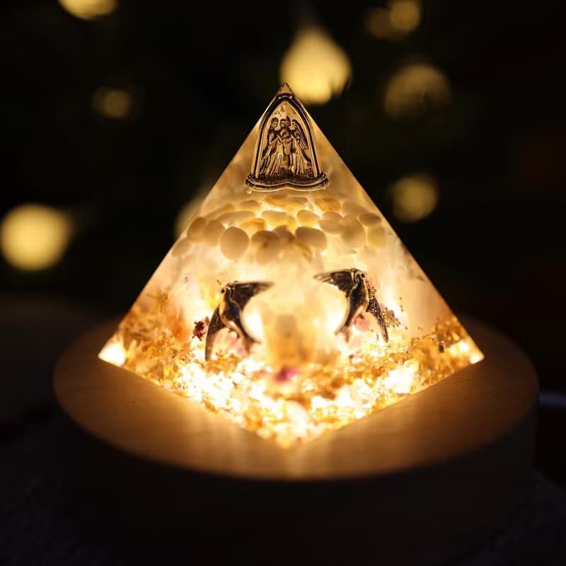 【母親節禮物】婚禮的祝福奧剛大金字塔-水晶療癒結婚禮