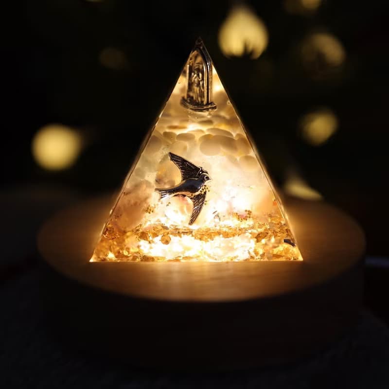 【母親節禮物】婚禮的祝福奧剛大金字塔-水晶療癒結婚禮
