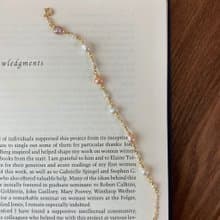 14K包金 不規則彩色珍珠手鍊 手環 項鍊 14KGF