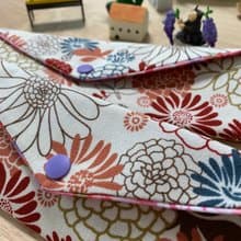 文青風環保純棉筷袋 花花世界 優質原胚 百花綻放 日本 潮物 收納