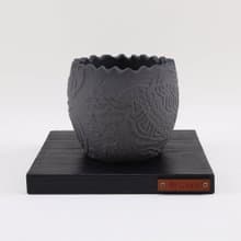 聖獸-四象。玄武/水泥盆/適合-塊根/多肉植物/仙人掌