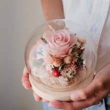 | 手作DIY | - 永生花玻璃球材料包  手作 DIY 乾燥花