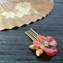 【墨徽閣】花開正好髮梳