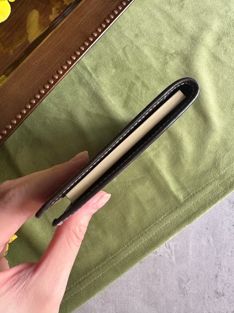 中古未使用品 Celine 馬車老花 皮夾 記事本套 證件套 文具禮物
