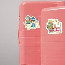 龍福齊天馬上成功行李箱貼(2入)