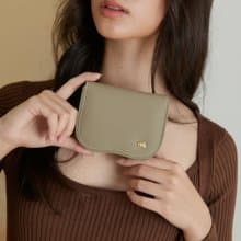 Wave wallet in Proper gray