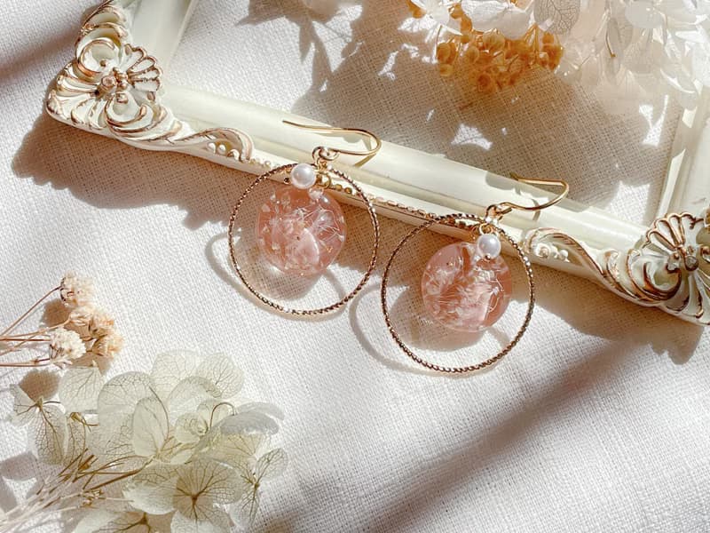 內有多款/莫蘭迪色系 漫漫漣漪 灰藍 316L醫療鋼耳鈎/無痛耳夾